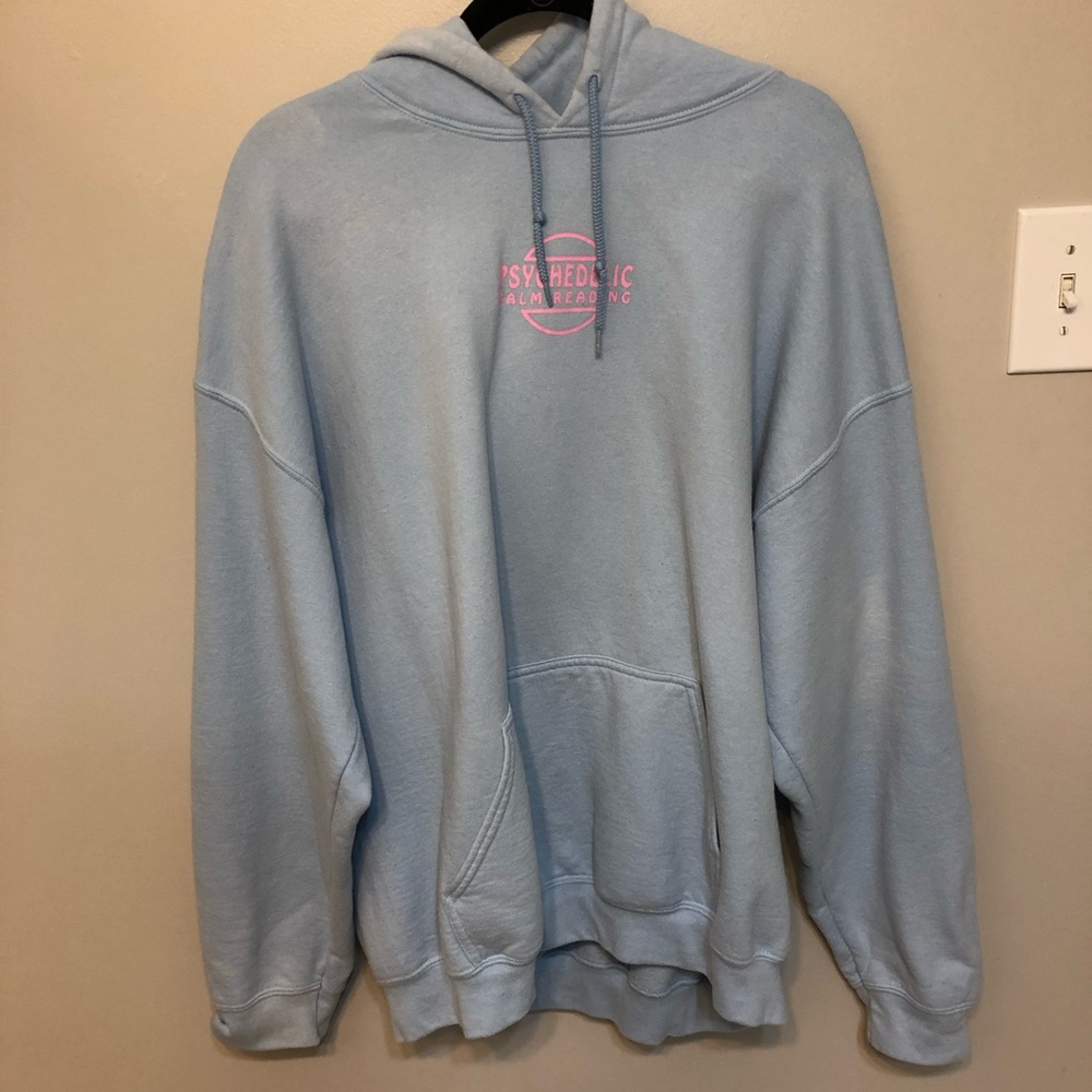 Blue hoodie from UO